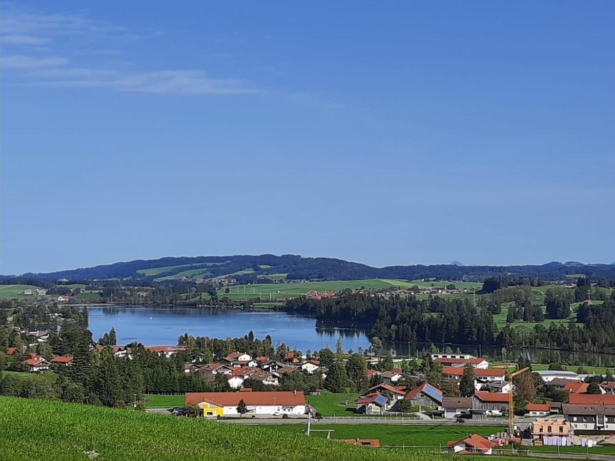 Ferienwohnung In Lechbruck Am See Im Schoenen Allgaeu, Nahe Fuessen Nur 300 M Vom See 外观 照片